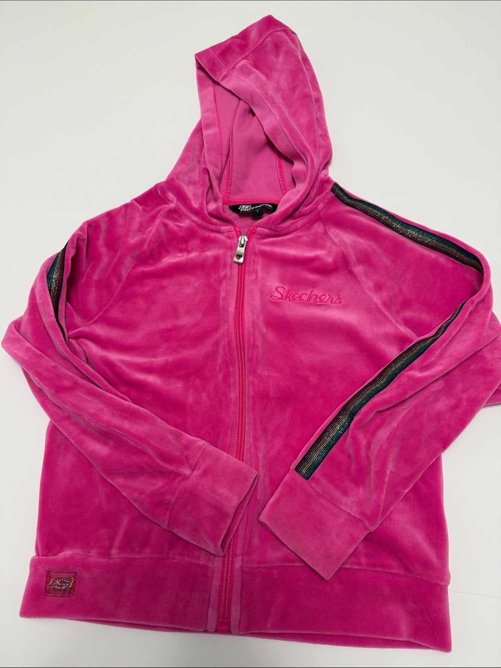 Skechers velvet hoodie